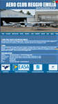 Mobile Screenshot of aeroclubreggioemilia.it